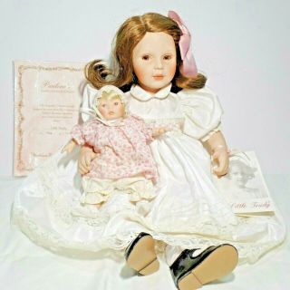 Pauline 18 " Doll - Little Trudy - Limited Edition Doll With Booklet About Trudy