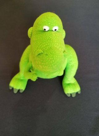 Disney Parks Pixar Toy Story Rex Green Dinosaur 10 " Plush Stuffed Animal Toy