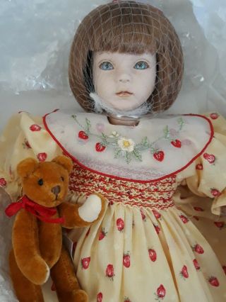 Pauline Bjonness Jacobsen Limited Edition Doll " Eliza " - 530/950 32cm