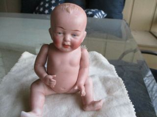 7 " Antique Kestner All Bisque Baby Doll
