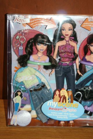 Collectible Barbie My Scene Nolee Swappin ' Styles Boxed c2005 Mattel 2