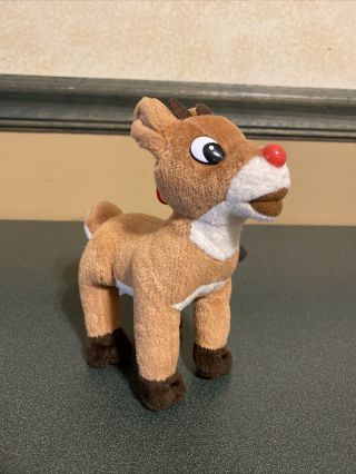 Stuffins Rudolph Red Nosed Reindeer Plush 1998 Island Misfit Toys