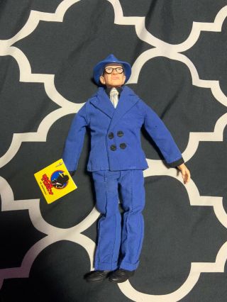 Applause Disney Dick Tracy: Itchy Figure Doll With Tag Criminal Blue Suit 10 "