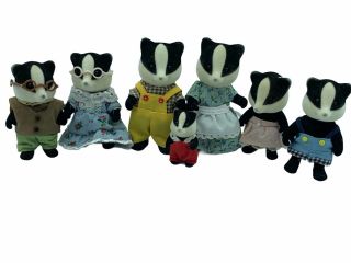 Calico Critters Sylvanian Families Celebration Badger Family 3