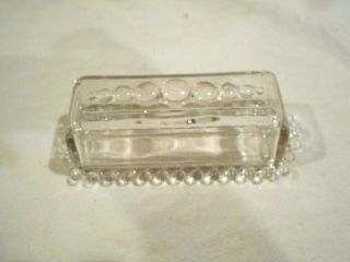 Vintage Imperial Candlewick Butter Dish W/lid