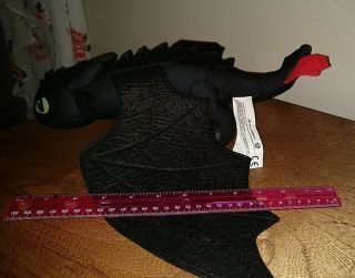 Toothless Dreamworks How To Train Your Dragon 2 Deluxe Plush 12” Long