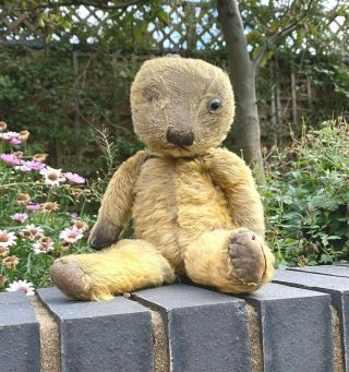 Antique Vintage Farnell Teddy Bear - Needs Tlc Well Loved