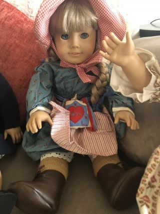 Vintage American Girl Doll Kristen Pleasant Company Book Set Incl
