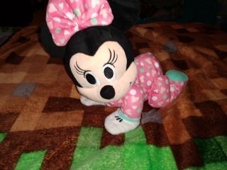 Disney Just Play Crawl Minnie Mouse Baby - Battery Operated Toddler Baby Floor