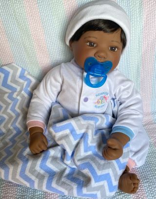 Lee Middleton Doll Aa African American 1996,