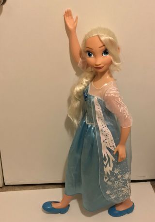 Disney Princess My Size Elsa 38 " Life Size Frozen Doll
