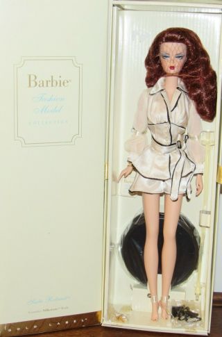 Suite Retreat Silkstone Fashion Model Barbie Doll G8078 Nrfb Gold Label