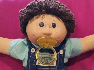 Cabbage Patch Jesmar 4 Brown Haired Boy With Freckles