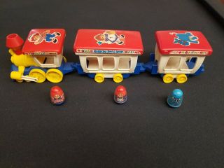 Hasbro Weebles Railroad - Raggedy Ann And Andy,  Eeyore - Vintage 1975