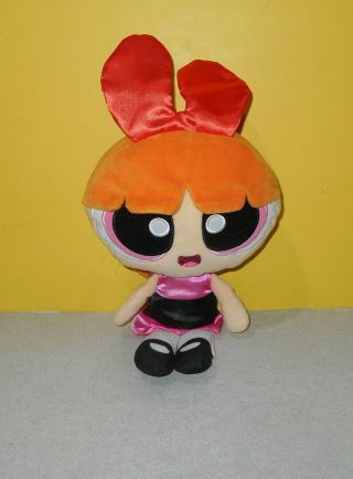 Spin Master Powerpuff Girls Orange & Pink Blossom 12 " Plush Stuffed Toy Doll