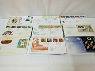 Gb First Day Covers - Job Lot 1990 