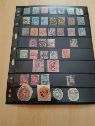 Selection Of King Edward Vii Stamps