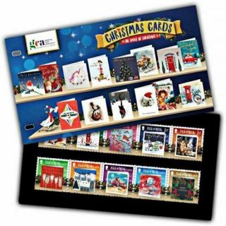 Isle Of Man 2019 The Spirit Of Christmas - Christmas Cards Presentation Pack
