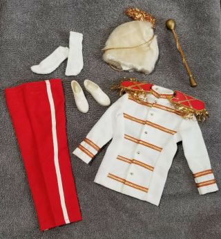Vintage Ken Drum Major 775 Uniform And Accessories (1964) - Complete