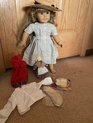 Pleasant Company American Girl Doll Kirsten With A Few Accessories