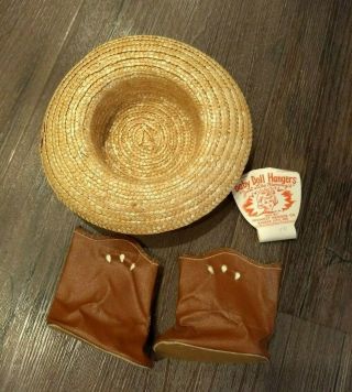 Terri Lee Clothing Hat and Boots Oil Cloth Cowgirl 2