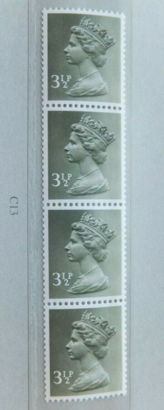 Gb.  Specialised Machin.  Coil Stamps.  Sg U116 (v).  Mnh.  Lovely.