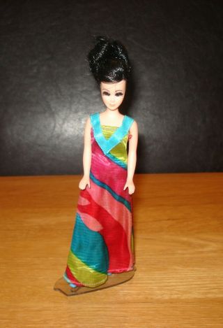 Vintage Topper Dawn / Pippa Model Agencies Doll Melanie With Accessories