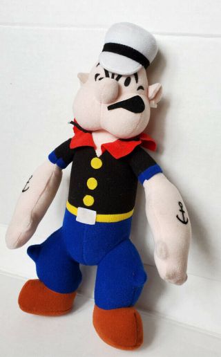 Popeye Vintage 12” Plush Doll Play by Play 1992 Stuffed Doll Toy The Sailor Man 2