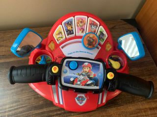 Vtech Paw Patrol Pups To The Rescue Driver Toy Talks & Lights Up 2016