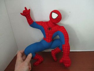 2004 Kellytoy 10 " Plush Marvel Comics Spider Man Stuffed Animal Doll