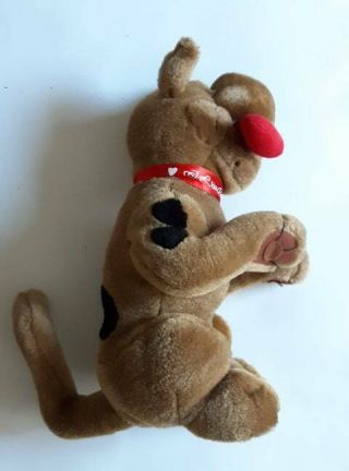 Scooby Doo I Love You Plush Doll 12 Inch Stuffed Animal Heart Toy Cartoon Dog