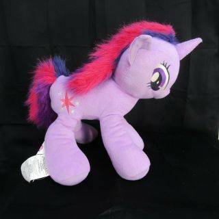 My Little Pony Twilight Sparkle Plush Large 18 Inch Purple Pink Unicorn Toy Mlp