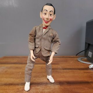 Vintage Pee Wee Herman Talking Doll 18 " Matchbox 1987 Please Read