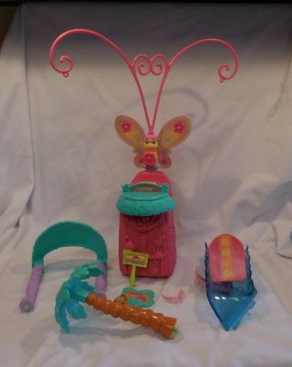 My Little Pony Butterfly Island Adventure Playset Incomplete