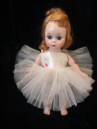 Vintage Madame Alexander Kin Doll - Wendy Loves Her Ballet Lessons - 454 - 1955 - Slw