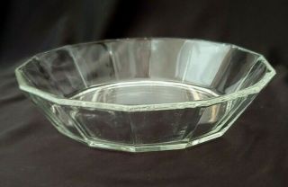 Bormioli Rocco Oxford Clear Glass Paneled Soup Bowl 7 1/4 "