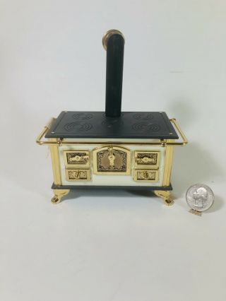 Bodo Hennig Antique Oven & Stove Dollhouse Miniature 1:12