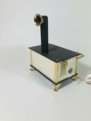 Bodo Hennig Antique Oven & Stove Dollhouse Miniature 1:12 2