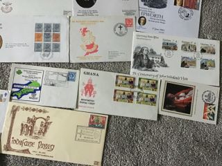ALBUM OF FIRST DAY COVERS FDC COVERS GREAT SELECTION BENHAM TRAINS 2