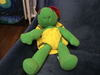 Franklin The Turtle Kid Power Talking 14” Plush Nelvana Turtle With Red Hat
