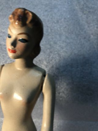 Vintage 1940s Sewing Mannequin Doll Miniature Latexture Marianne
