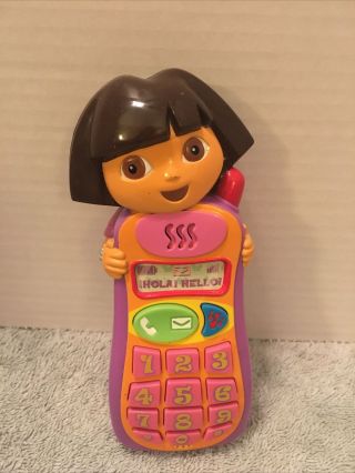 Dora The Explorer Cell Phone Telephone 2006 Mattel