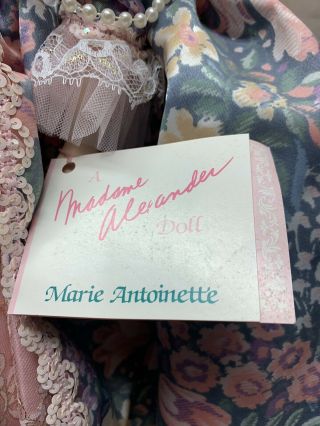 Madame Alexander Doll,  Marie Antoinette 2248 21 