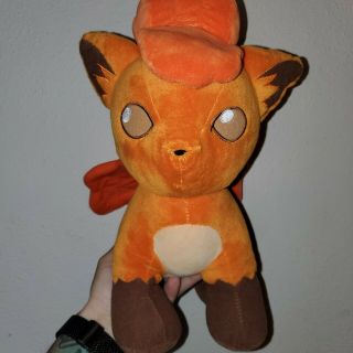 Build A Bear 2017 Pokemon Orange Vulpix Plush Fox Rare Discontinued No Sound