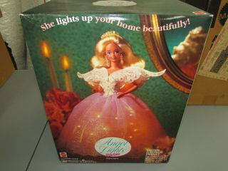 1993 Angel Lights Barbie Doll Mattel 10610 Nib Tree Topper