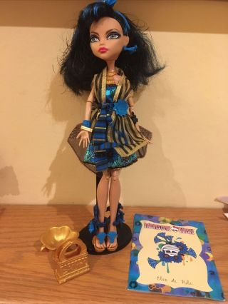 Monster High Doll Cleo De Nile Gloom And Bloom
