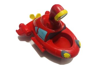 Disney Little Einsteins Red Pat Rocket Submarine Ship Bath Toy
