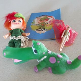 1968 Mattel Liddle Kiddle Storybook Peter Paniddle Incl Gator,  Book & Tink