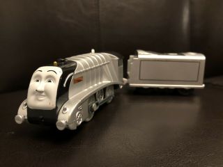 Thomas Train Trackmaster Motorized Silver Spencer And Tender 2009