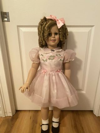 33” Shirley Temple Playpal Doll Life Size